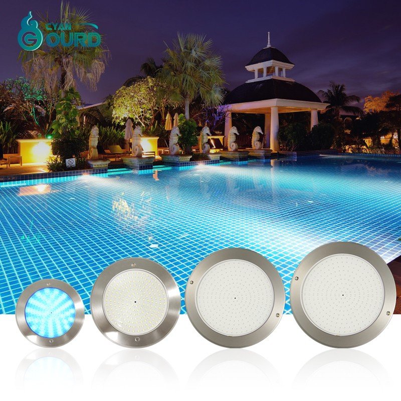 Ut160-Sp 5mm Stainless Steel Slim Led Swimming Pool Light Video
