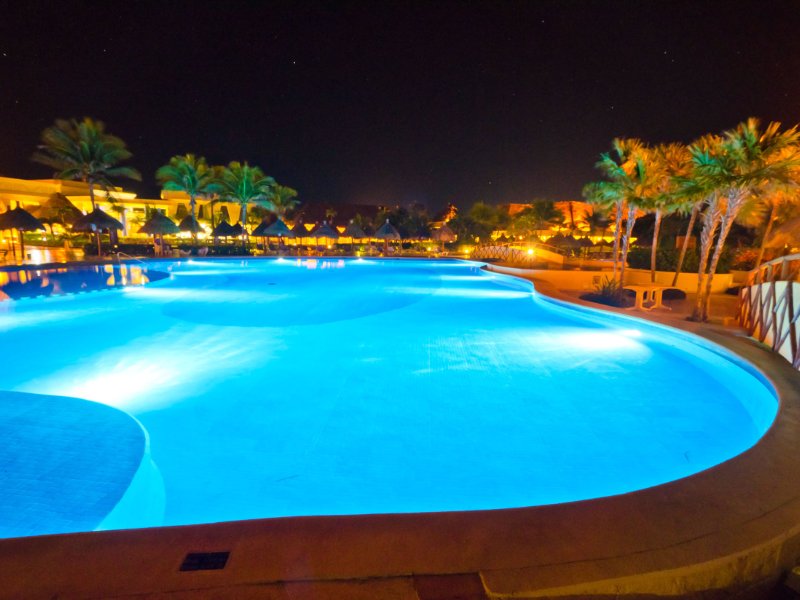 Swimming Pool Light Project in Thailand