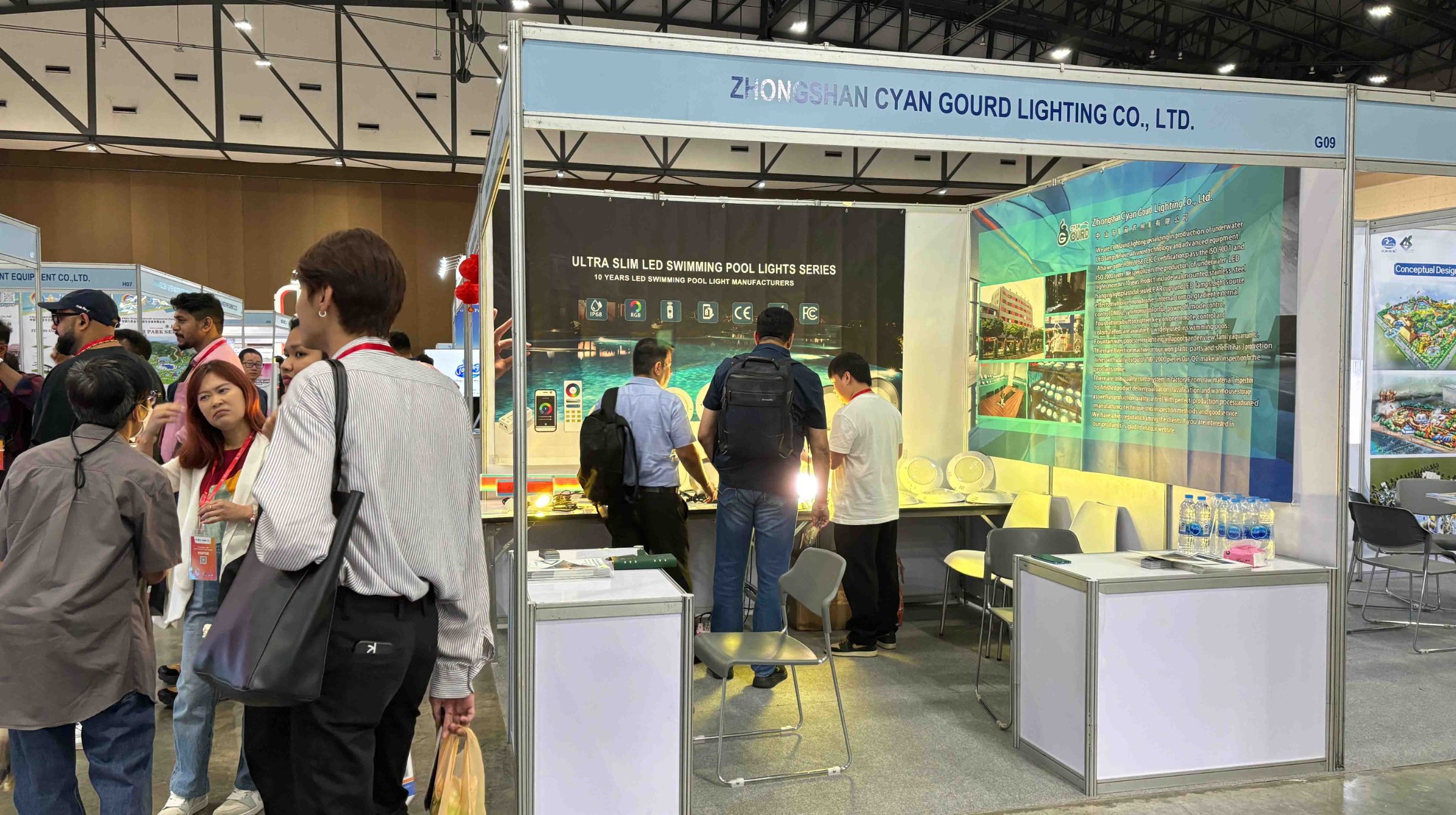 ZHONGSHAN CYAN GOURD LIGHTING CO., LTD. Shines at ASEAN PATIO POOL SPA EXPO 2024