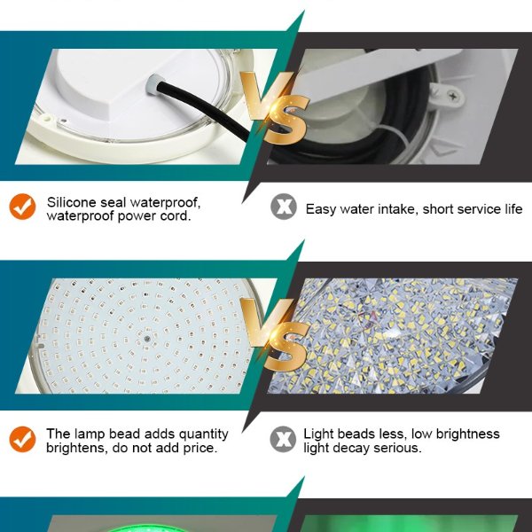 The Durability and Longevity of Cyangourd Lighting’s LED Swimming Pool Lights