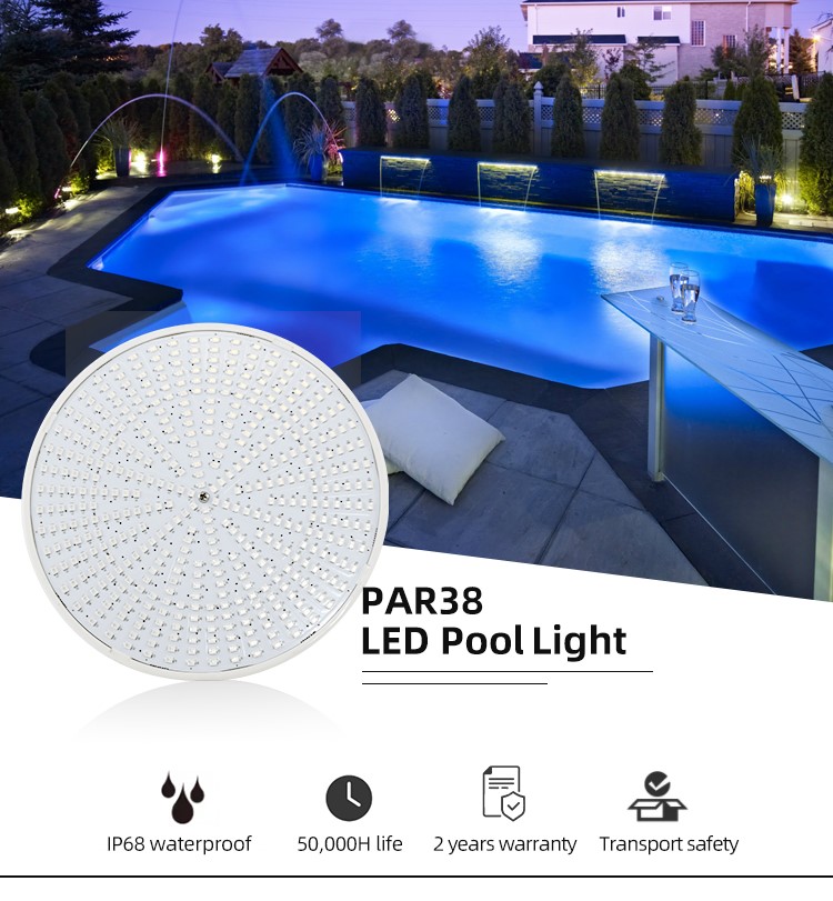P38-A Par38 LED swimming pool lights P38-A Par38 LED swimming pool lights
