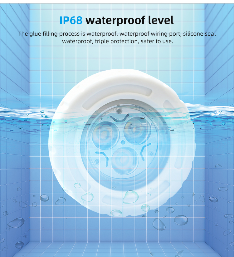 QR95-A 3w 6w 9w Embedded LED swimming pool lights