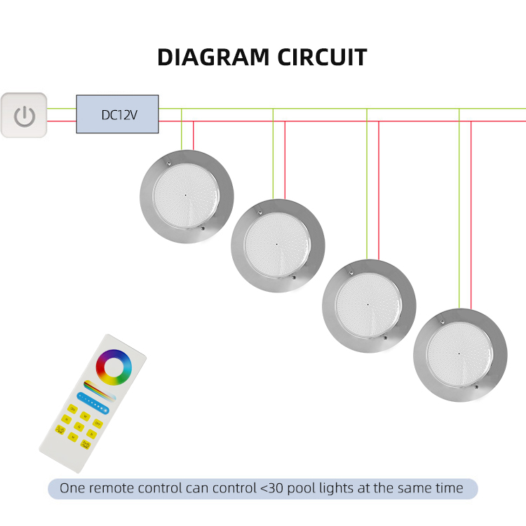 UT250-SP ultra-thin LED Swimming pool light