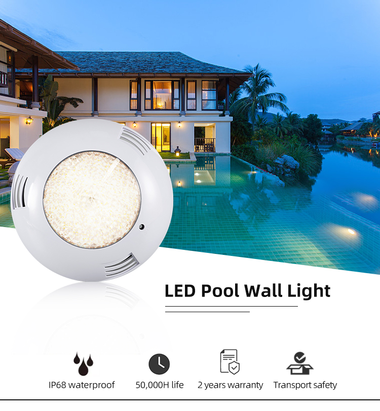 YC295-2A ABS 12w 18w 25w 35w 45w LED Swimming Pool Light YC295-2A ABS 12w 18w 25w 35w 45w LED Swimming Pool Light