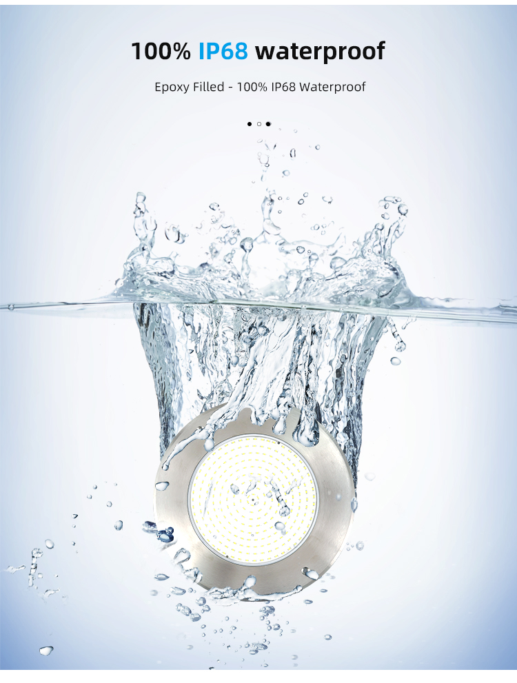 YC260-SP 18w 25w 35w Stainless Steel Led Swimming Pool Light YC260-SP 18w 25w 35w Stainless Steel Led Swimming Pool Light