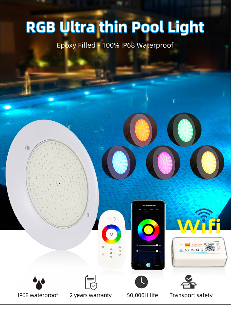 UT250-AP 6mm 18w 25w 35w Ultra Thin Led Swimming Pool Light UT250-AP 6mm 18w 25w 35w Ultra Thin Led Swimming Pool Light
