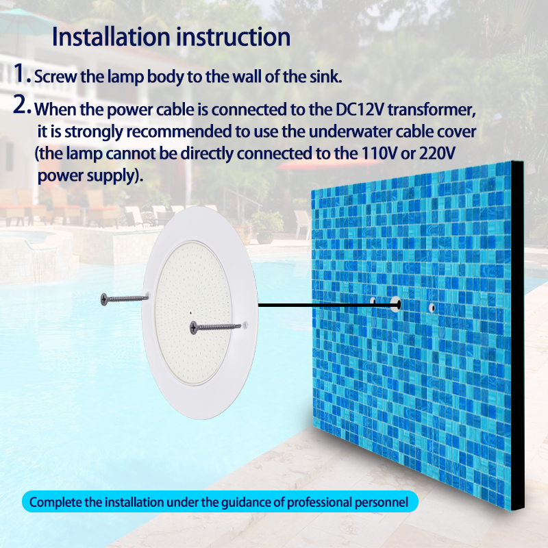 Swimming Pool Lights Project in Saudi Arabia Swimming Pool Lights Project in Saudi Arabia