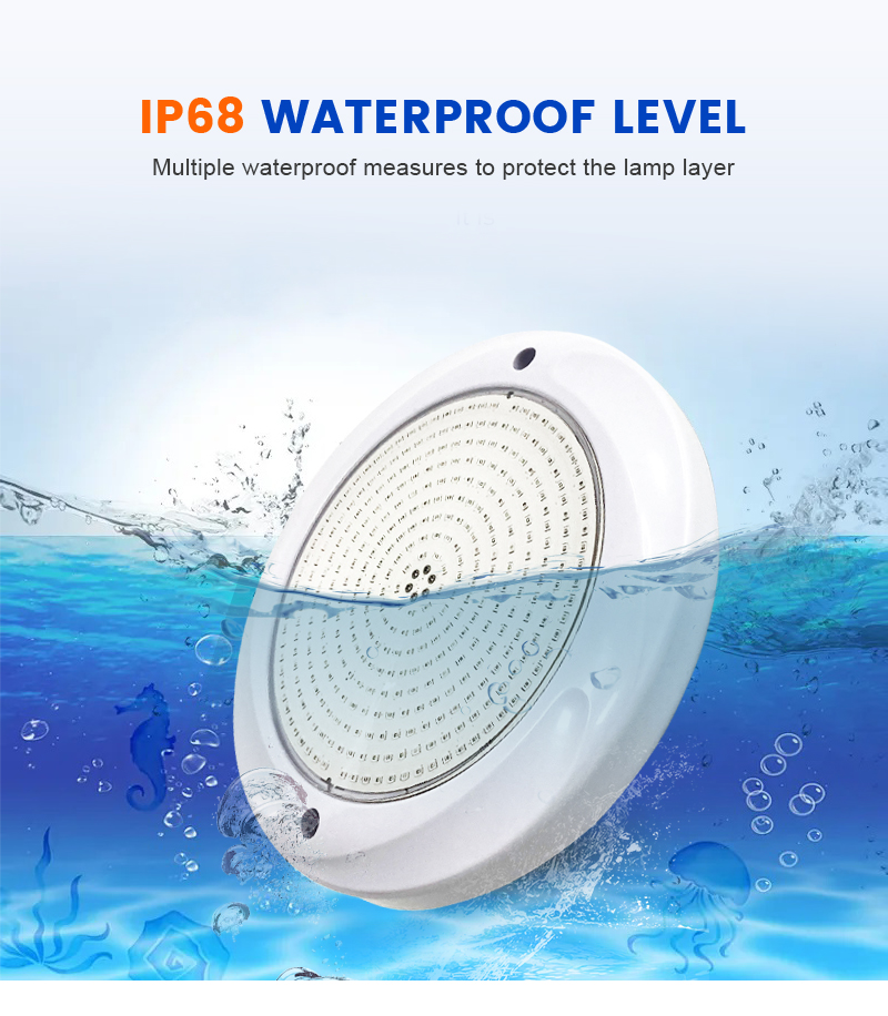 IP68 waterproof pool lights