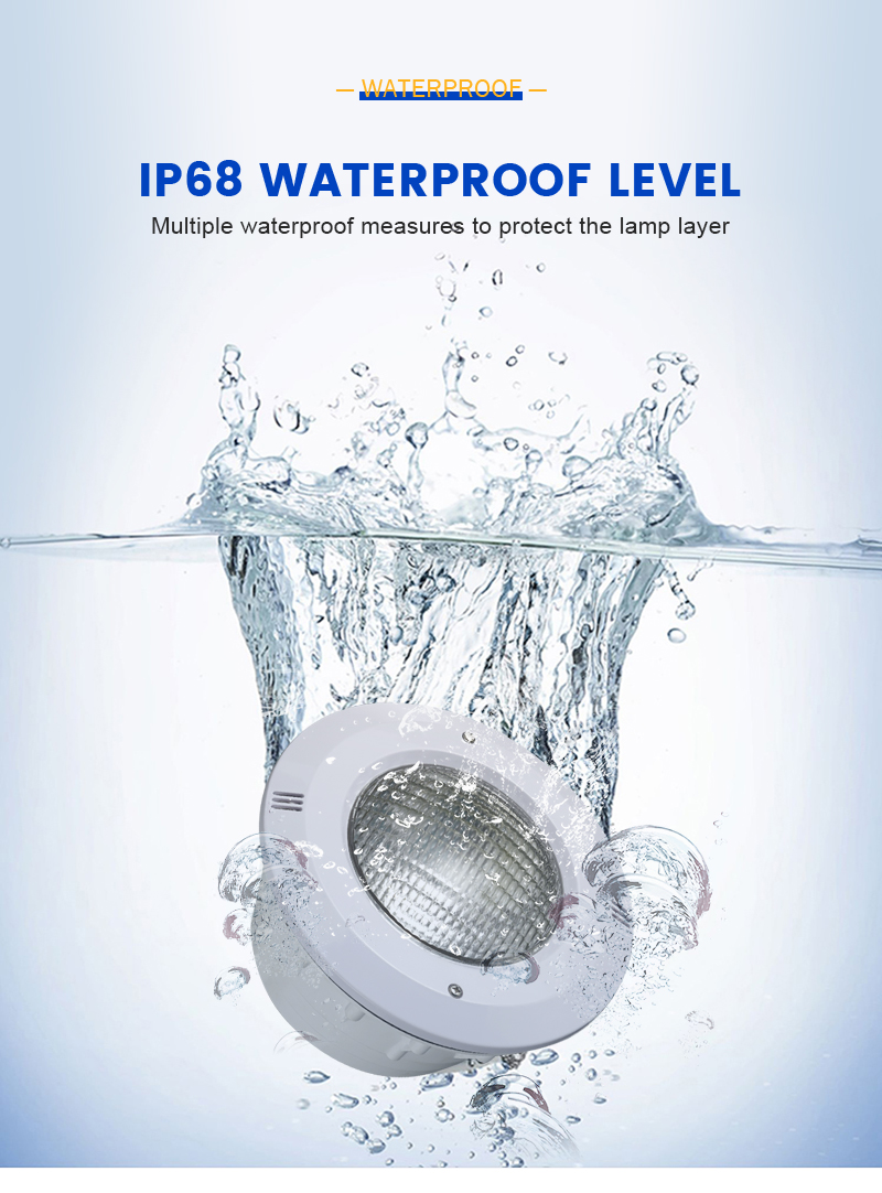IP68 waterproof pool lights