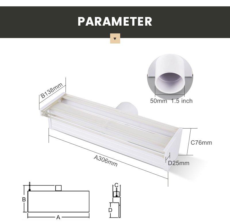 LED waterfall lights