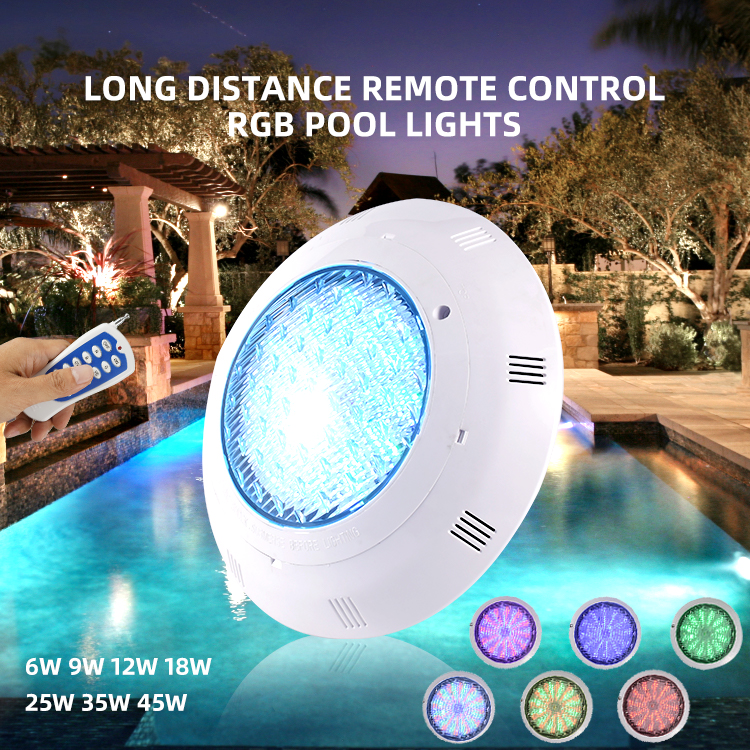 RGB pool lights