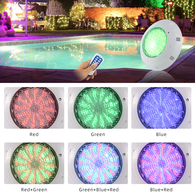 RGB pool lights