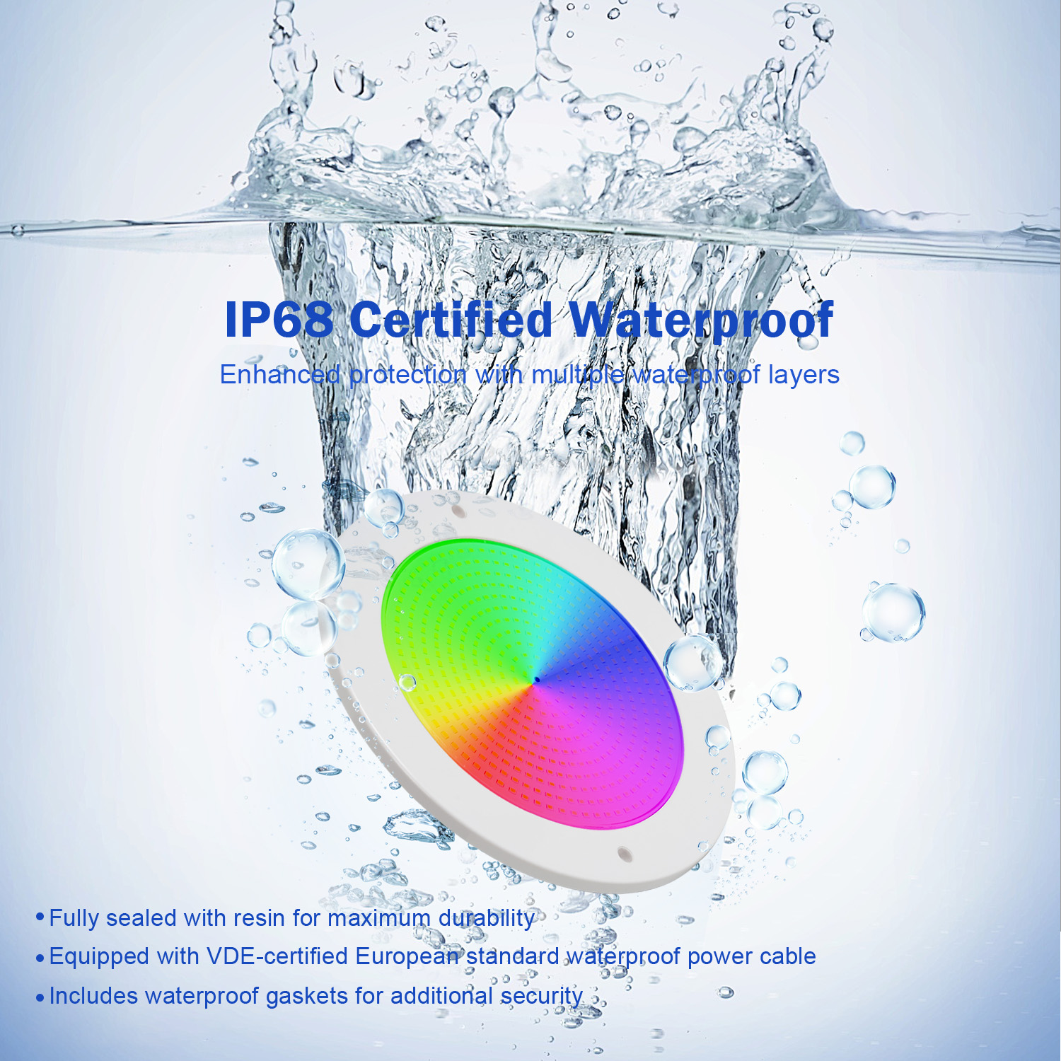 led swimming pool lights inground