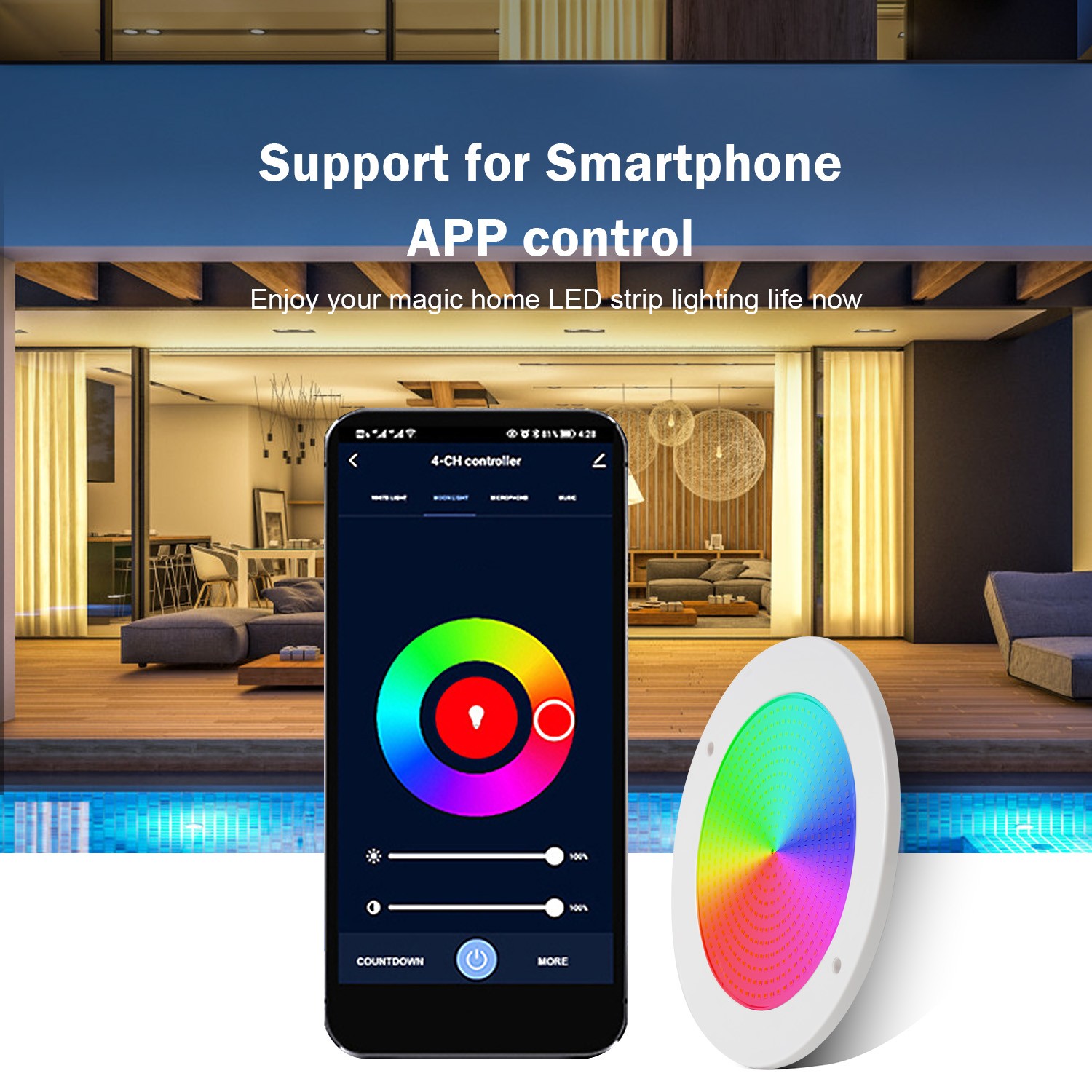 under water led light