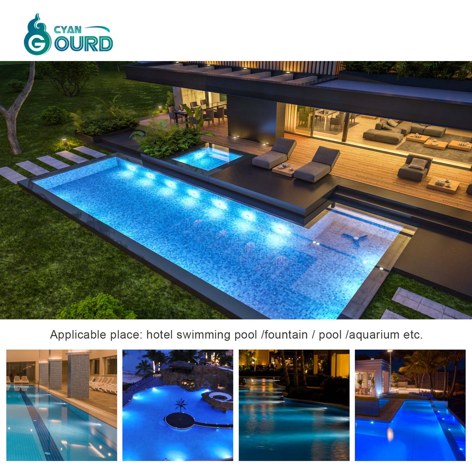 swimming pool light manufacturer
