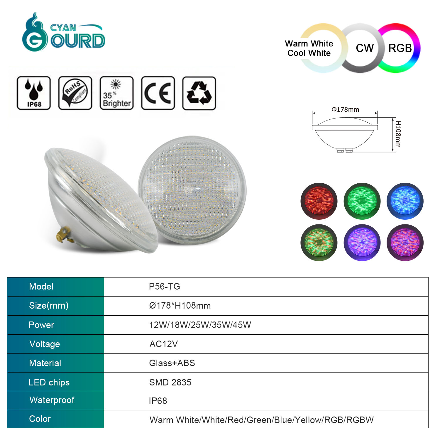 how often to change pool light