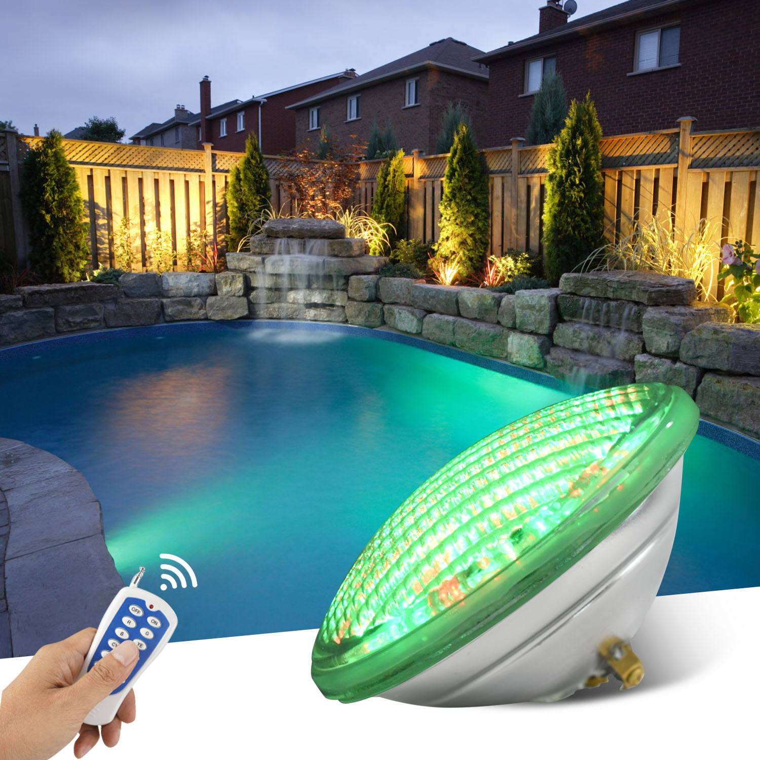 how to change a pool light
