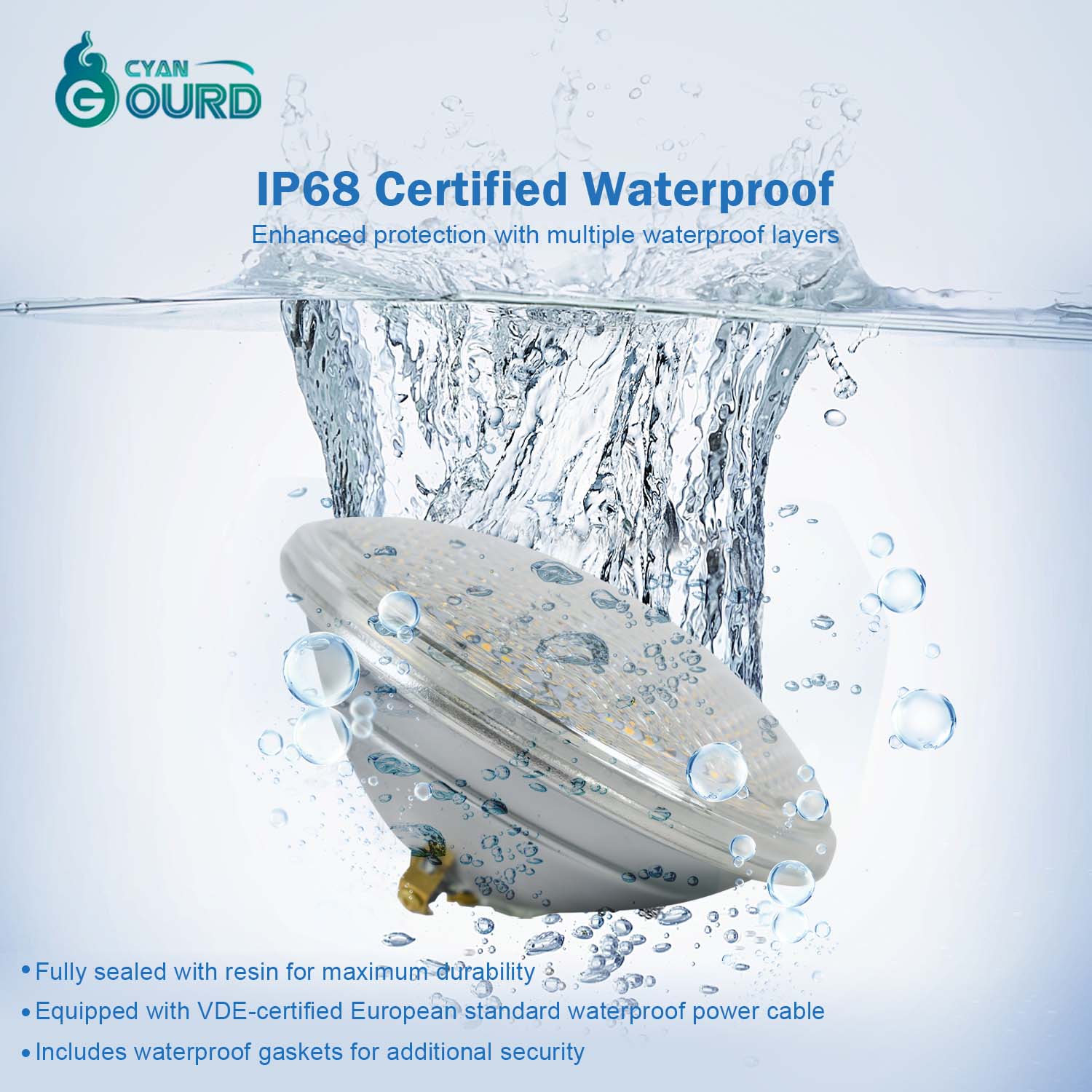 waterproof lights for swimming pool