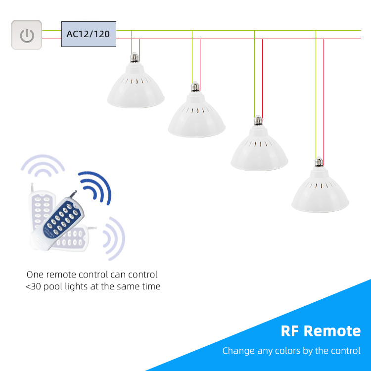 Wireless Underwater Pool Lights