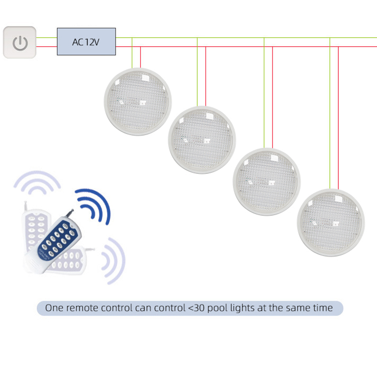 Wireless Underwater Pool Lights