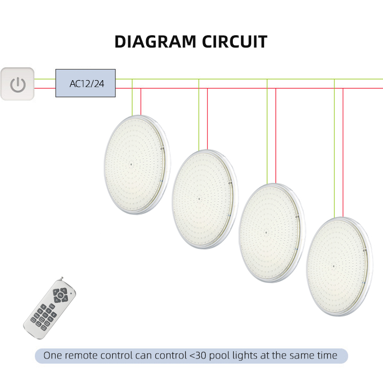 Wireless Pool Lights