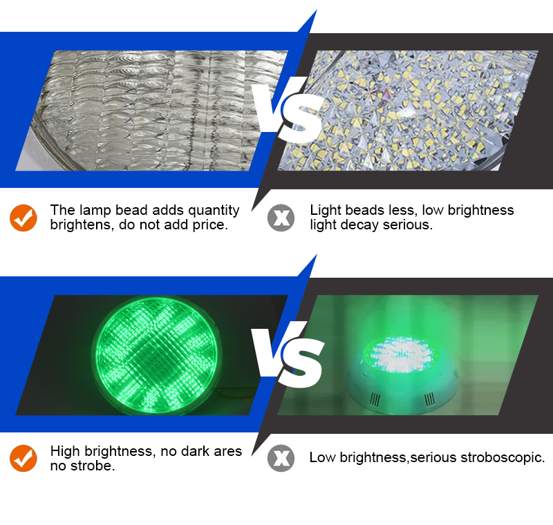 color-changing pool lights