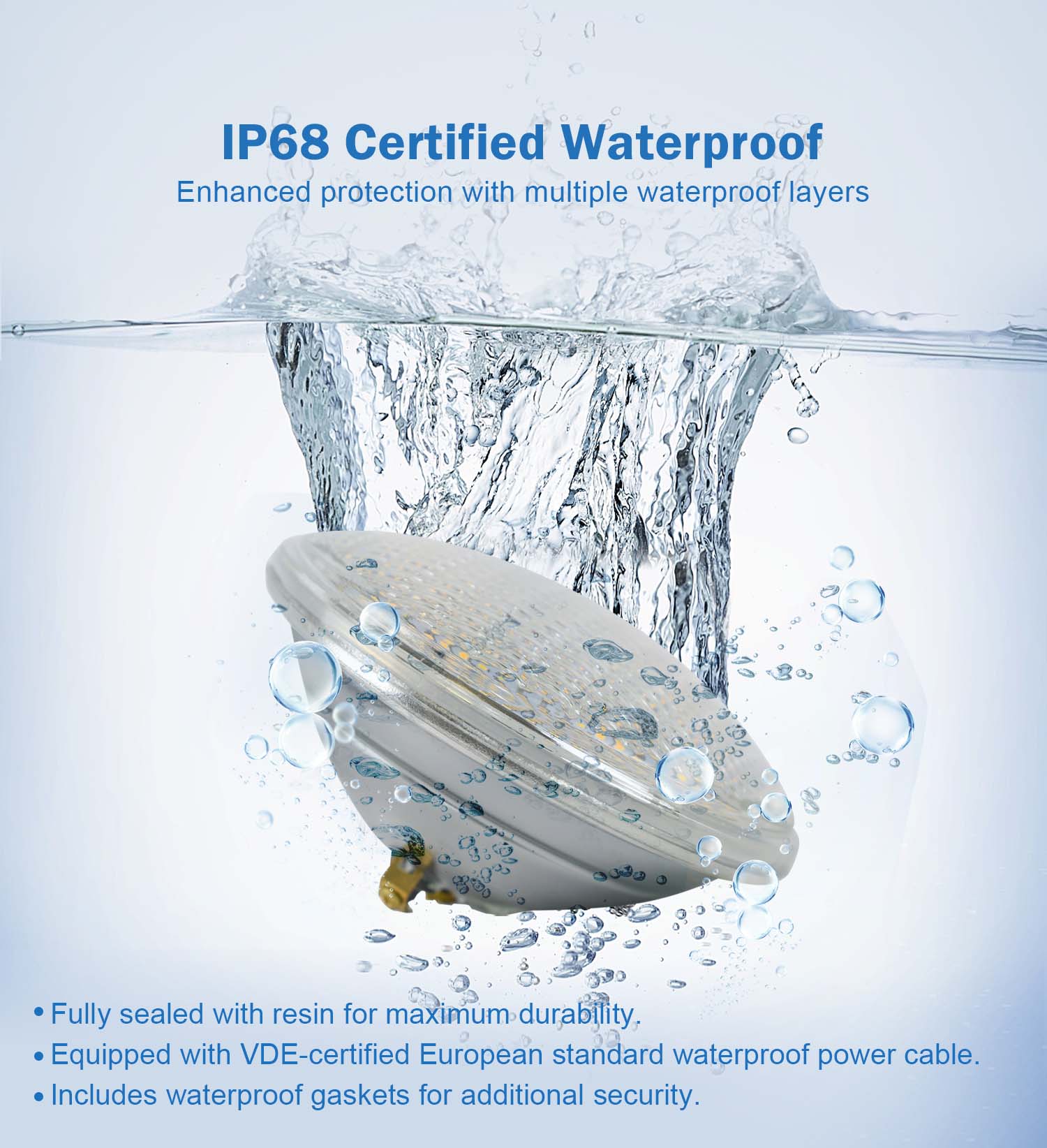 Pentair LED pool lights