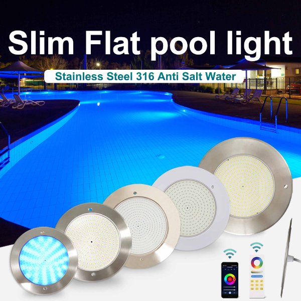 Slim Flat Pool Light